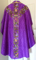 Purple Gothic Vestment